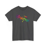 I AM Unique - Unisex Heavy Cotton Tee - Front Print