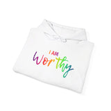 I AM Worthy - Unisex Heavy Blend™ Hooded Sweatshirt