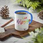 I AM Blessed - Colorful Mugs, 11oz