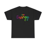 I AM Energy - Unisex Heavy Cotton Tee - Front Print