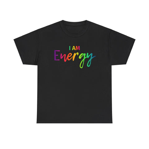 I AM Energy - Unisex Heavy Cotton Tee - Front Print