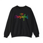 I AM Peaceful - Unisex Heavy Blend™ Crewneck Sweatshirt