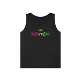 I AM Activated - Unisex Heavy Cotton Tank Top Front Print