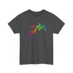 I AM Worthy - Unisex Heavy Cotton Tee - Front Print