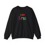 I AM Free - Unisex Heavy Blend™ Crewneck Sweatshirt