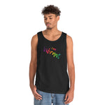 I AM Vibrant - Unisex Heavy Cotton Tank Top Front Print