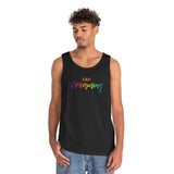 I AM Dreaming - Unisex Heavy Cotton Tank Top Front Print