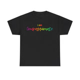 I AM Compassionate - Unisex Heavy Cotton Tee - Front Print