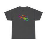 I AM Capable - Unisex Heavy Cotton Tee - Front Print