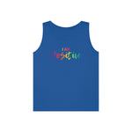 I AM Positive - Unisex Heavy Cotton Tank Top Front Print