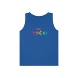 I AM Positive - Unisex Heavy Cotton Tank Top Front Print