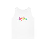 I AM Joyous - Unisex Heavy Cotton Tank Top Front Print