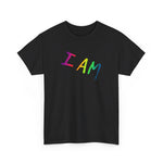 I AM - Unisex Heavy Cotton Tee - Front Print