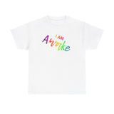 I AM Awake - Unisex Heavy Cotton Tee - Front Print