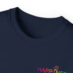 Happiness Matters™ Unisex Ultra Cotton Tee - FRONT PRINT