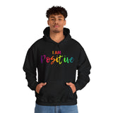 I AM Positive - Unisex Heavy Blend™ Hooded Sweatshirt