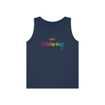 I AM Receiving - Unisex Heavy Cotton Tank Top Front Print