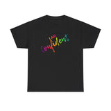 I AM Confident - Unisex Heavy Cotton Tee - Front Print