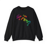 I AM Strong - Unisex Heavy Blend™ Crewneck Sweatshirt