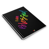 I AM Blessed - Spiral Notebook Ruled Line