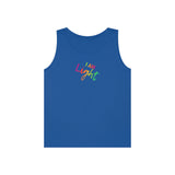 I AM Light - Unisex Heavy Cotton Tank Top Front Print