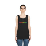 I AM Compassionate  - Unisex Heavy Cotton Tank Top Front Print