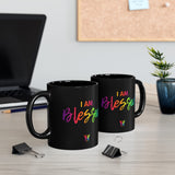 I AM Blessed - Black Mug (11oz, 15oz)