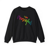 I AM Peaceful - Unisex Heavy Blend™ Crewneck Sweatshirt