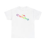 I AM Stupendous - Unisex Heavy Cotton Tee - Front Print