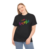 I AM Awake - Unisex Heavy Cotton Tee - Front Print