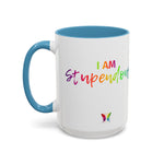 I AM Stupendous - Accent Coffee Mug (11, 15oz)