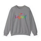 I AM Valued - Unisex Heavy Blend™ Crewneck Sweatshirt