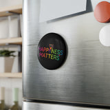 Happiness Matters Magnet, Round