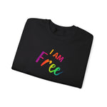 I AM Free - Unisex Heavy Blend™ Crewneck Sweatshirt