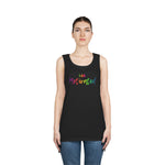 I AM Motivated - Unisex Heavy Cotton Tank Top Front Print