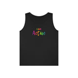 I AM Active - Unisex Heavy Cotton Tank Top Front Print