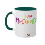 I AM Motivated - Colorful Mugs, 11oz