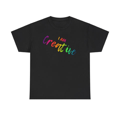 I AM Creative - Unisex Heavy Cotton Tee - Front Print