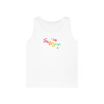 I AM Smart - Unisex Heavy Cotton Tank Top Front Print