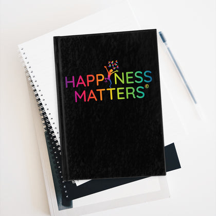 Happiness Matters Hardcover Journal - Ruled Line