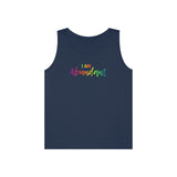 I AM Abundant - Unisex Heavy Cotton Tank Top Front Print