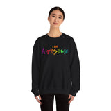 I AM Awesome - Unisex Heavy Blend™ Crewneck Sweatshirt