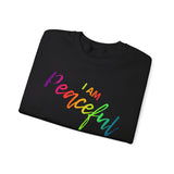 I AM Peaceful - Unisex Heavy Blend™ Crewneck Sweatshirt