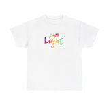 I AM Light - Unisex Heavy Cotton Tee - Front Print