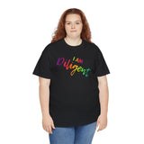 I AM Diligent - Unisex Heavy Cotton Tee - Front Print