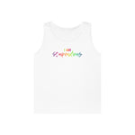 I AM Stupendous - Unisex Heavy Cotton Tank Top Front Print