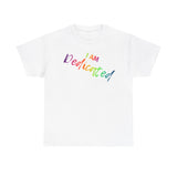 I AM Dedicated - Unisex Heavy Cotton Tee - Front Print