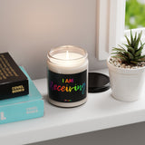 I AM Receiving - Scented Soy Candle, 9oz