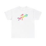 I AM Joyous - Unisex Heavy Cotton Tee - Front Print