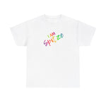 I AM Spitze - Unisex Heavy Cotton Tee - Front Print